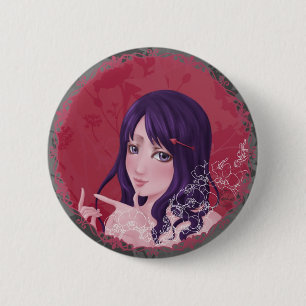 - Sagittarius swipes in 6 Cm Round Badge