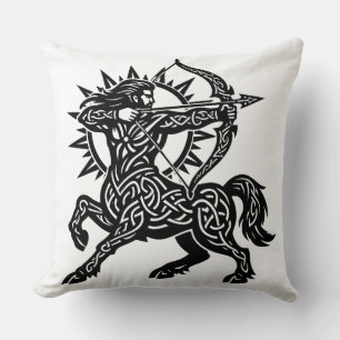 Sagittarius — The Archer by BurnsInHell Cushion