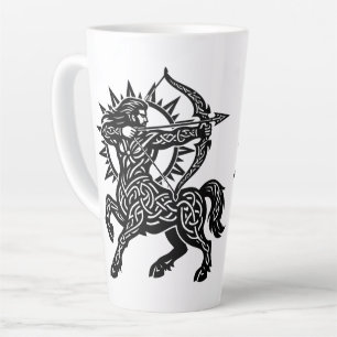 Sagittarius — The Archer by BurnsInHell Latte Mug