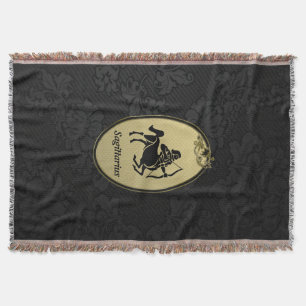 Sagittarius Throw Blanket