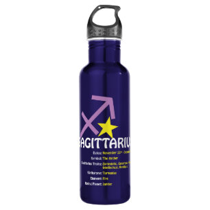 Sagittarius Traits Water Bottle