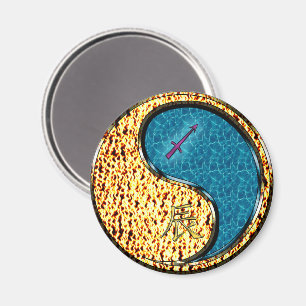 Sagittarius & Water Dragon Magnet