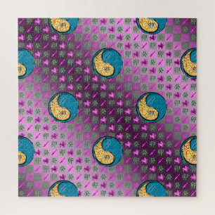 Sagittarius & Water Rabbit Jigsaw Puzzle