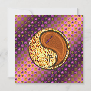 Sagittarius & Wood Horse Card