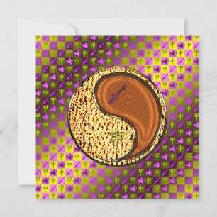 Sagittarius & Wood Monkey Card