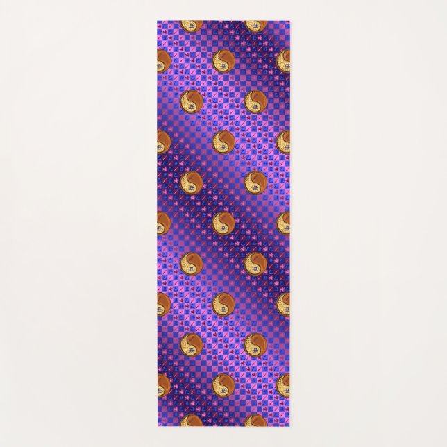 Sagittarius & Wood Ox Yoga Mat (Front)