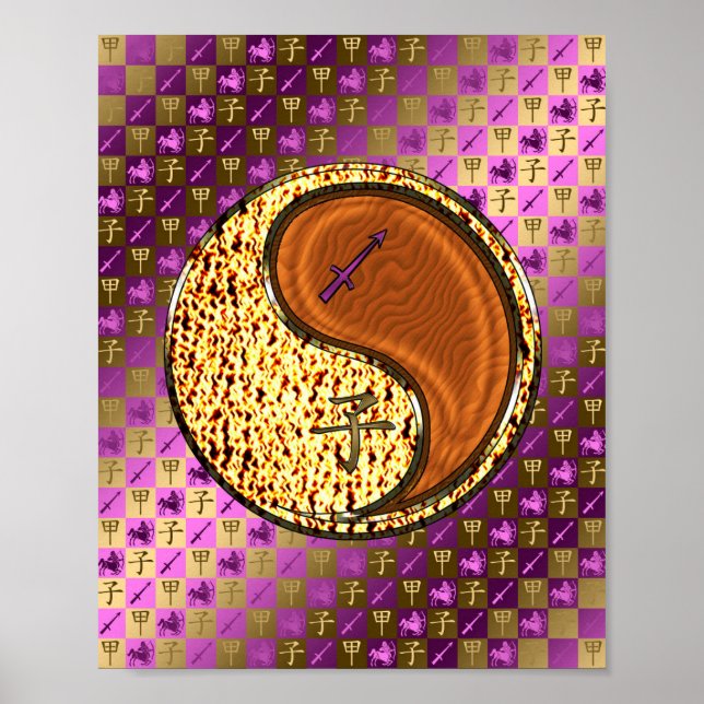 Sagittarius & Wood Rat Poster (Front)
