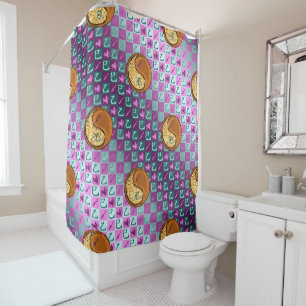Sagittarius & Wood Snake Shower Curtain