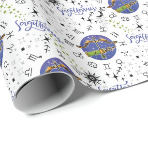 Sagittarius Wrapping Paper