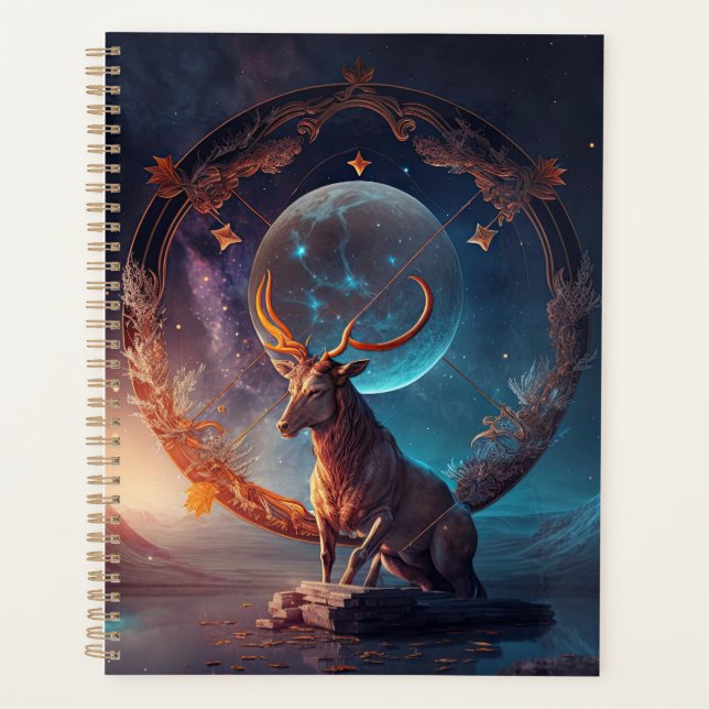 Sagittarius Yearly Planner (Front)