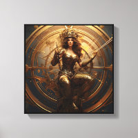 Sagittarius Zodiac Art Canvas 