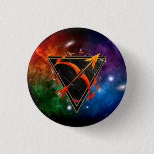 Sagittarius Zodiac Badge Astrology Gift