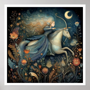 Sagittarius Zodiac Birth Sign Astrology Celestial