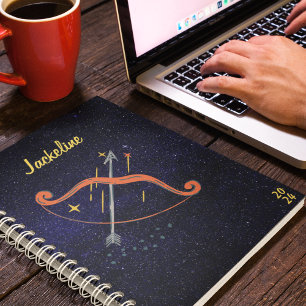 Sagittarius Zodiac l Galaxy Sky Star Calendar  Planner
