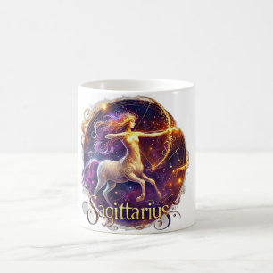 Sagittarius Zodiac Mug – Fiery & Adventurous Desig
