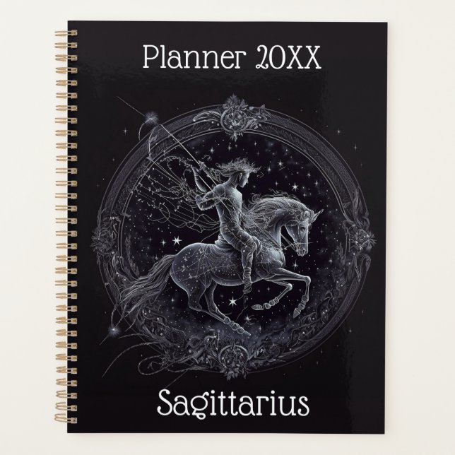 Sagittarius  Zodiac  Planner (Front)