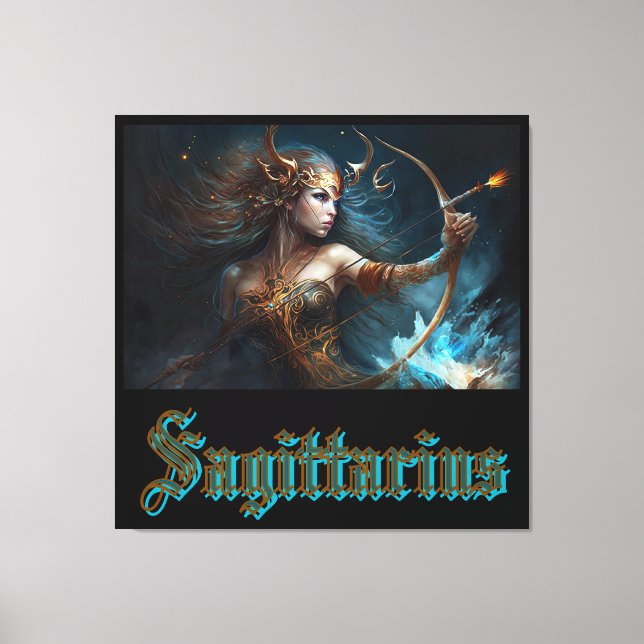 Sagittarius Zodiac Sign (Front)