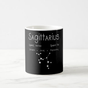 Sagittarius Zodiac Sign Constellation Astrology Coffee Mug