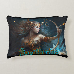 Sagittarius Zodiac Sign Decorative Cushion