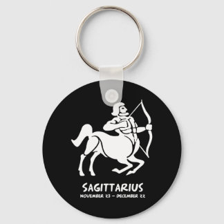 Sagittarius Zodiac Sign Key Ring