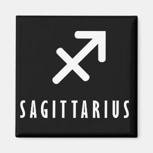 Sagittarius zodiac sign magnet