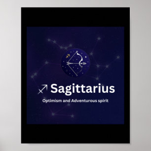 Sagittarius Zodiac Sign Sticker 