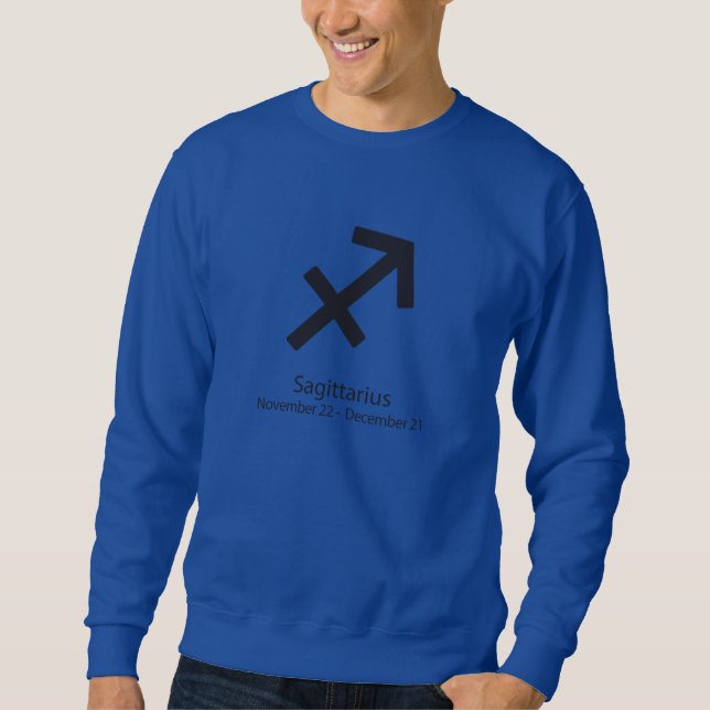 Sagittarius Zodiac sign Sweatshirt (Front)