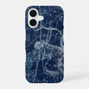 Sagittarius Zodiac Sign Vintage Illustration iPhone 16 Case