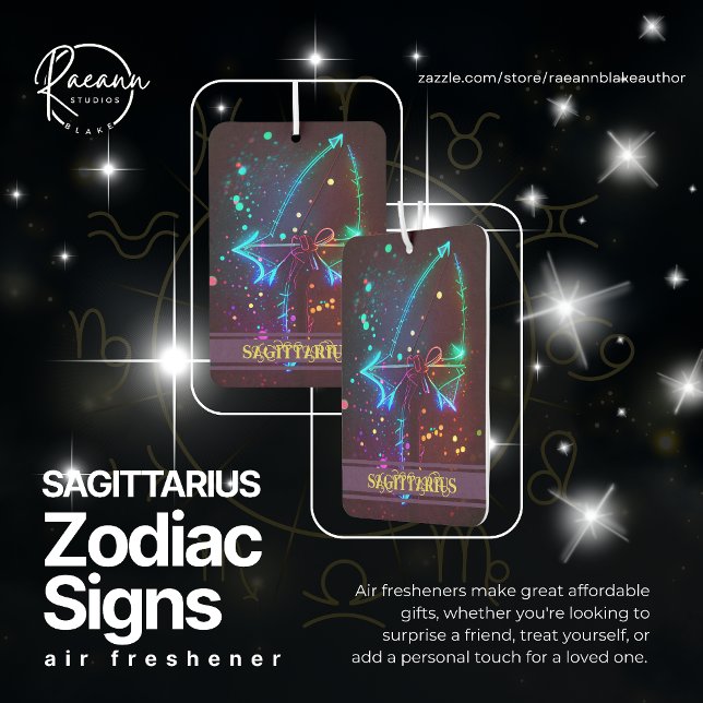 Sagittarius Zodiac Signs Celestial Air Freshener (Creator Uploaded)