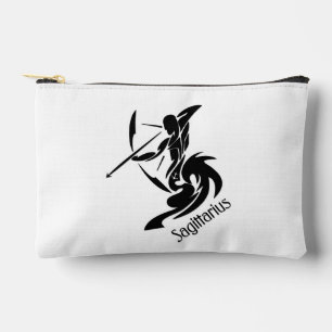 Sagittarius Zodiac Symbol and Sign Accessory Pouch