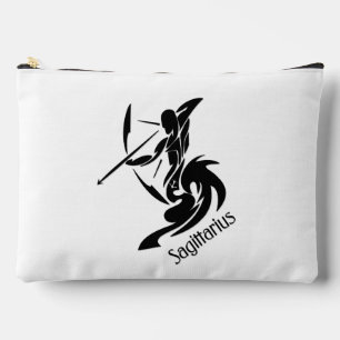 Sagittarius Zodiac Symbol and Sign Accessory Pouch