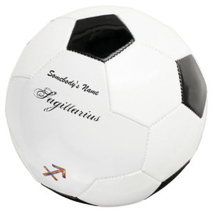 Sagittarius Zodiac Symbol Element by K Yoncich Soccer Ball