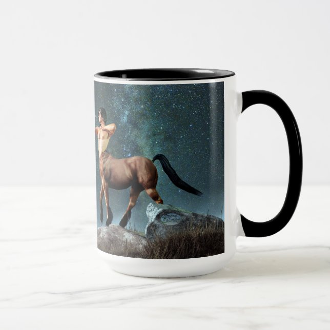 Sagittarius Zodiac Symbol Mug (Right)