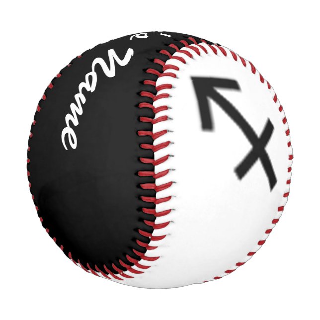 Sagittarius Zodiac Symbol Standard by K Yoncich Baseball (Angled)