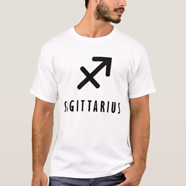 Sagittarius zodiac T-Shirt (Front)