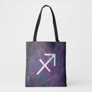 Sagittarius Zodiac Tote Bag