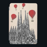 Sagrada Familia and Red Hot Air Balloons 2 iPad Mini Cover<br><div class="desc">Transportation & Travel</div>