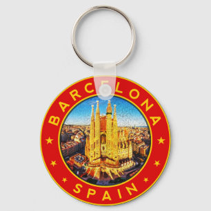Sagrada Familia Barcelona  Key Ring