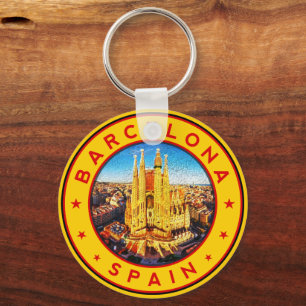 Sagrada Familia Barcelona Key Ring
