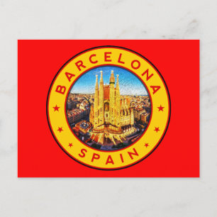 Sagrada Familia Barcelona Postcard