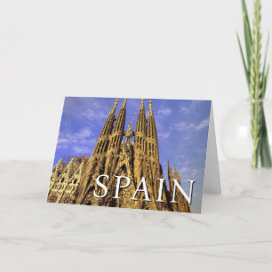 Sagrada Familia   Barcelona, Spain   Birthday Card