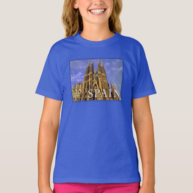 Sagrada Familia | Barcelona, Spain T-Shirt (Front)
