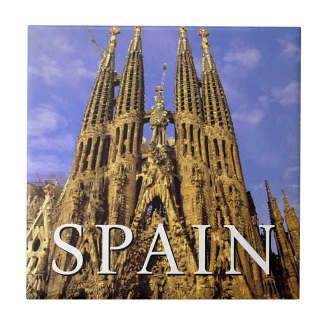 Sagrada Familia | Barcelona, Spain Tile (Front)