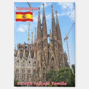 Sagrada Familia Barcelona Spain Travel, Magnet