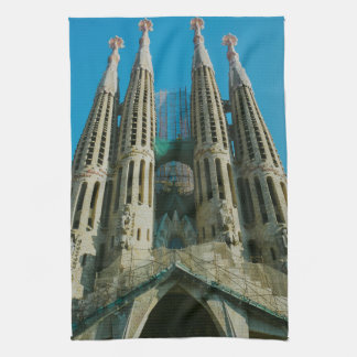 Sagrada Familia, Barcelona Tea Towel