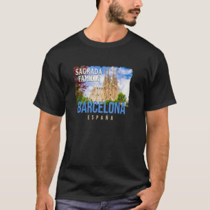 Sagrada Familia Basilica Barcelona Spain T-Shirt