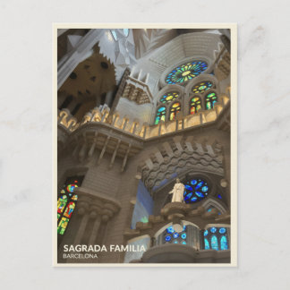 Sagrada Familia Cathedral  Postcard