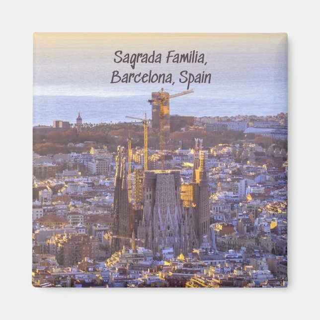 Sagrada Familia Catholic Church, Barcelona, Spain Magnet (Front)