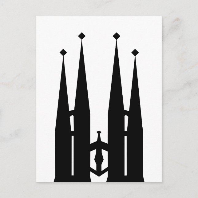 Sagrada Familia Postcard (Front)