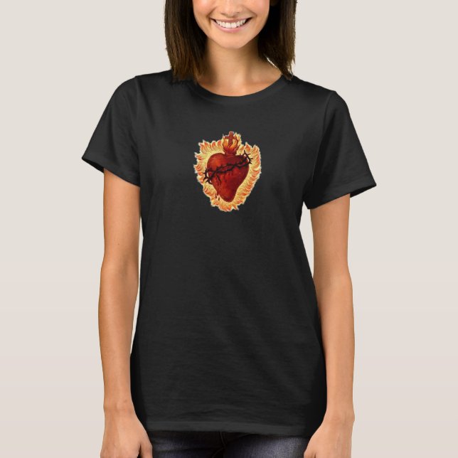 Sagrado Corazon de Jesus  T- T-Shirt (Front)
